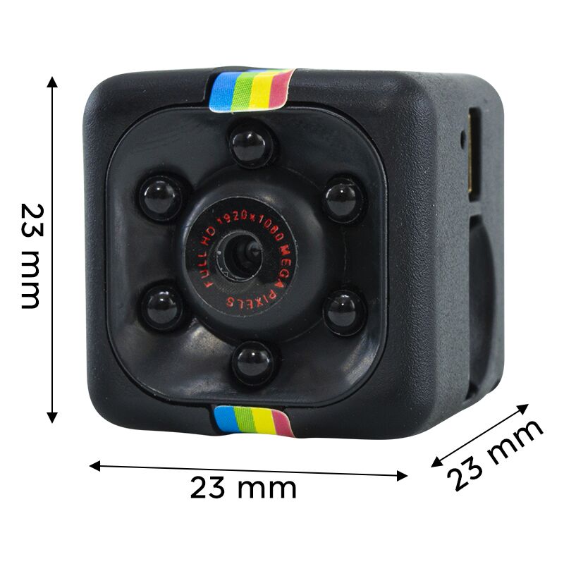 Mini videocámara Hidden HD SQ11 con micro y cámara de visión nocturna 1080P